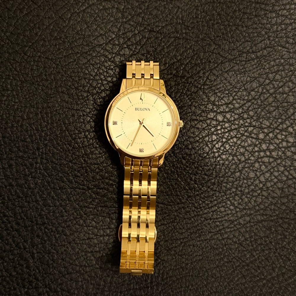 Bulova Luxurious Gold Timepiece